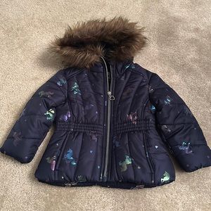 NWOT S Rothschild girls hooded coat size 2T